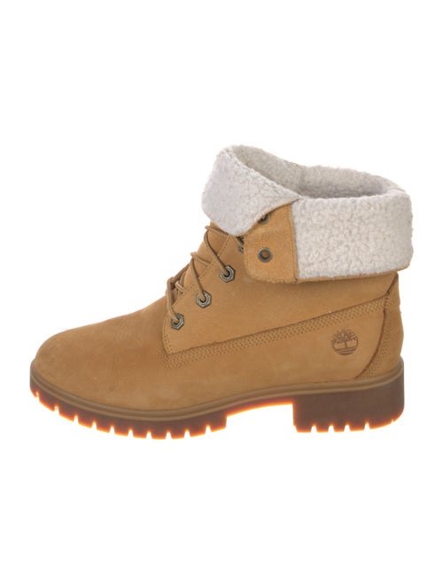 Timberland Suede Lace-Up Boots