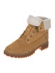 Timberland Suede Lace-Up Boots