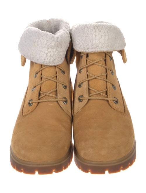 Timberland Suede Lace-Up Boots