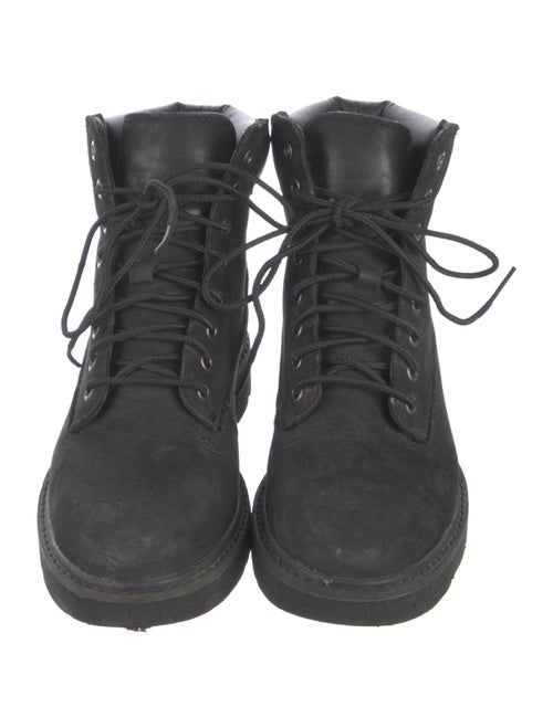 Timberland Suede Combat Boots
