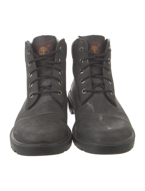 Timberland Leather Combat Boots