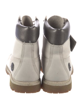 Timberland Leather Printed Combat Boots