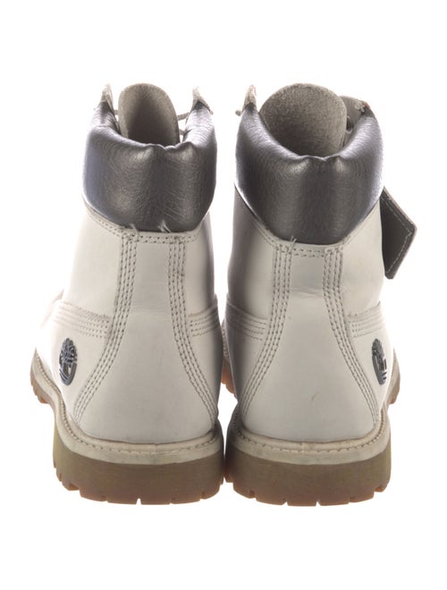 Timberland Leather Printed Combat Boots