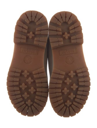 Timberland Leather Printed Combat Boots