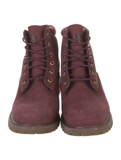 Timberland Suede Combat Boots
