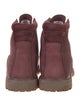 Timberland Suede Combat Boots