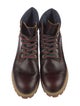 Timberland Leather Printed Combat Boots