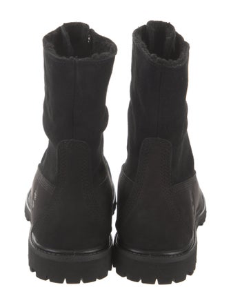 Timberland Suede Printed Combat Boots