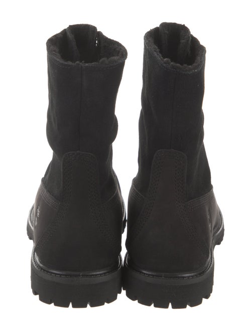 Timberland Suede Printed Combat Boots