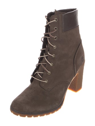 Timberland Suede Lace-Up Boots