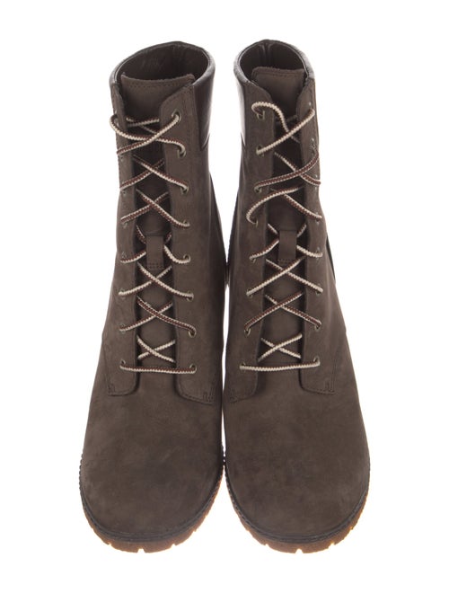 Timberland Suede Lace-Up Boots