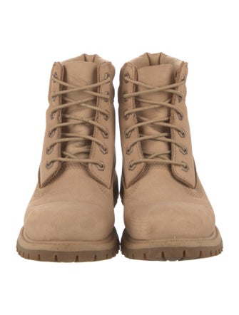 Timberland Suede Printed Combat Boots
