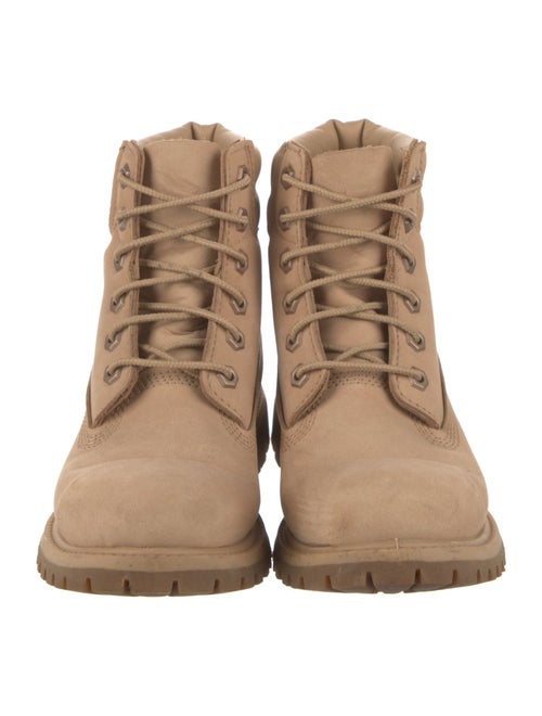 Timberland Suede Printed Combat Boots