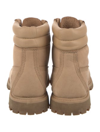 Timberland Suede Printed Combat Boots