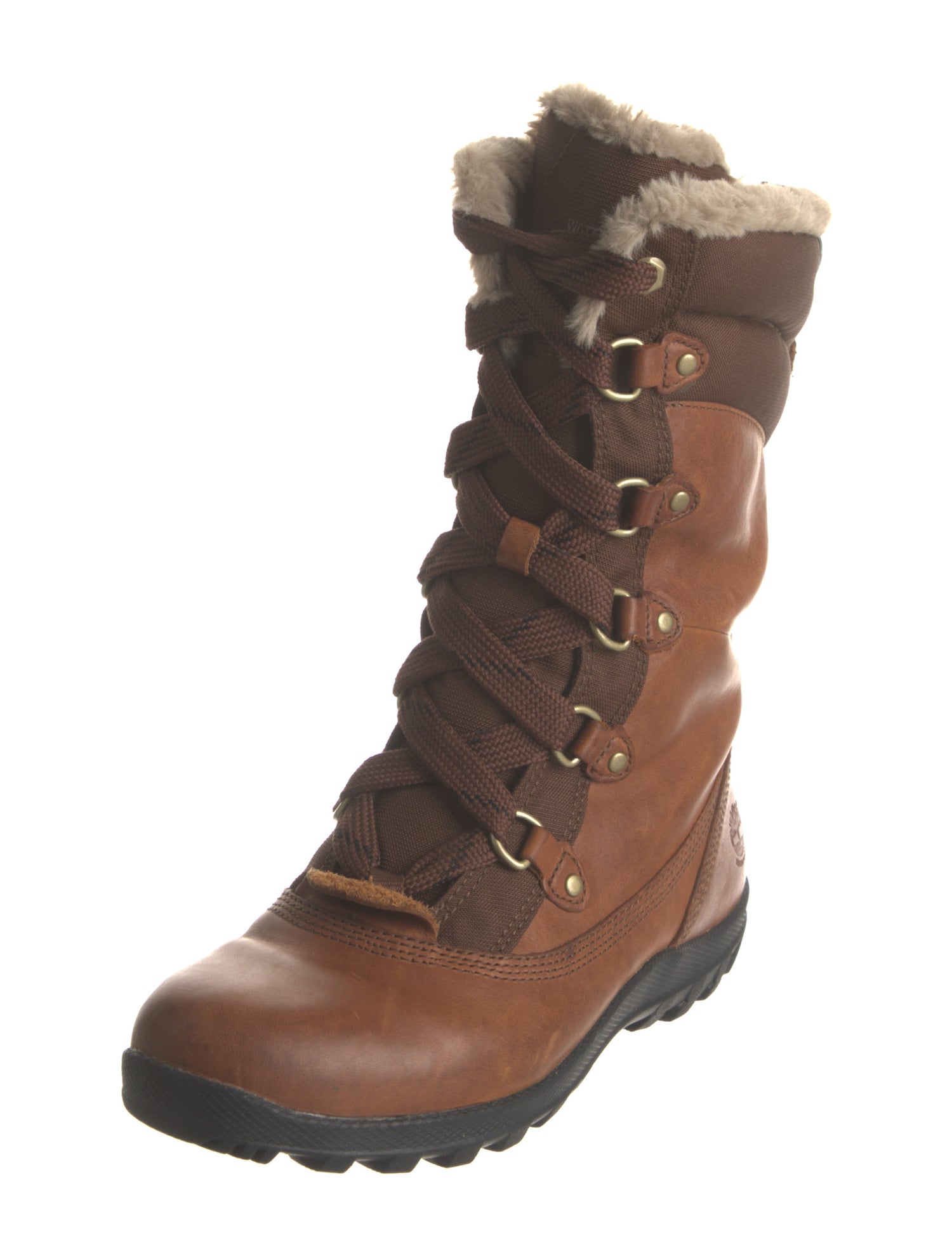 Timberland Leather Combat Boots