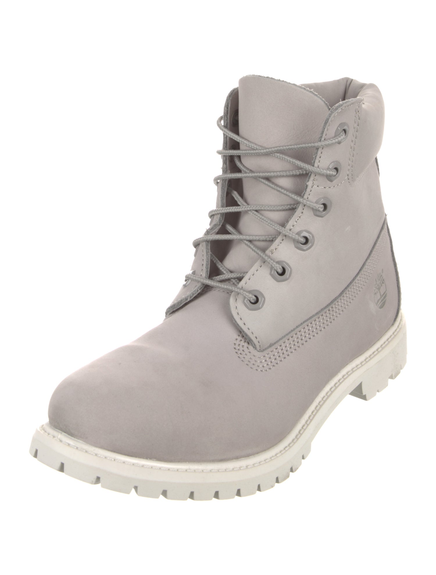 Timberland Leather Printed Combat Boots