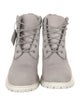 Timberland Leather Printed Combat Boots