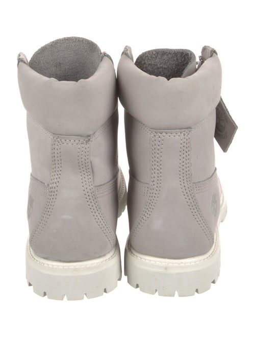 Timberland Leather Printed Combat Boots