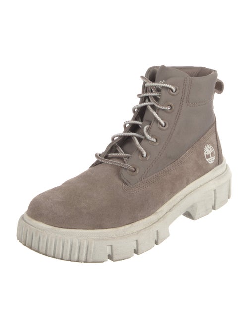 Timberland Suede Lace-Up Boots