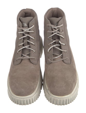 Timberland Suede Lace-Up Boots