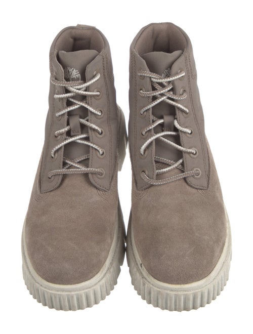 Timberland Suede Lace-Up Boots