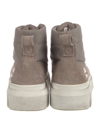 Timberland Suede Lace-Up Boots