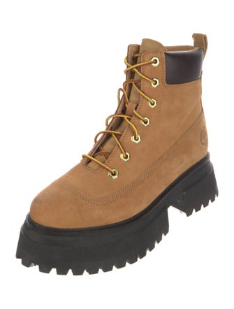 Timberland Suede Combat Boots
