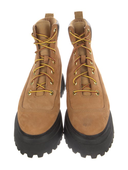 Timberland Suede Combat Boots