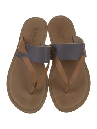 Timberland Leather Flip Flops
