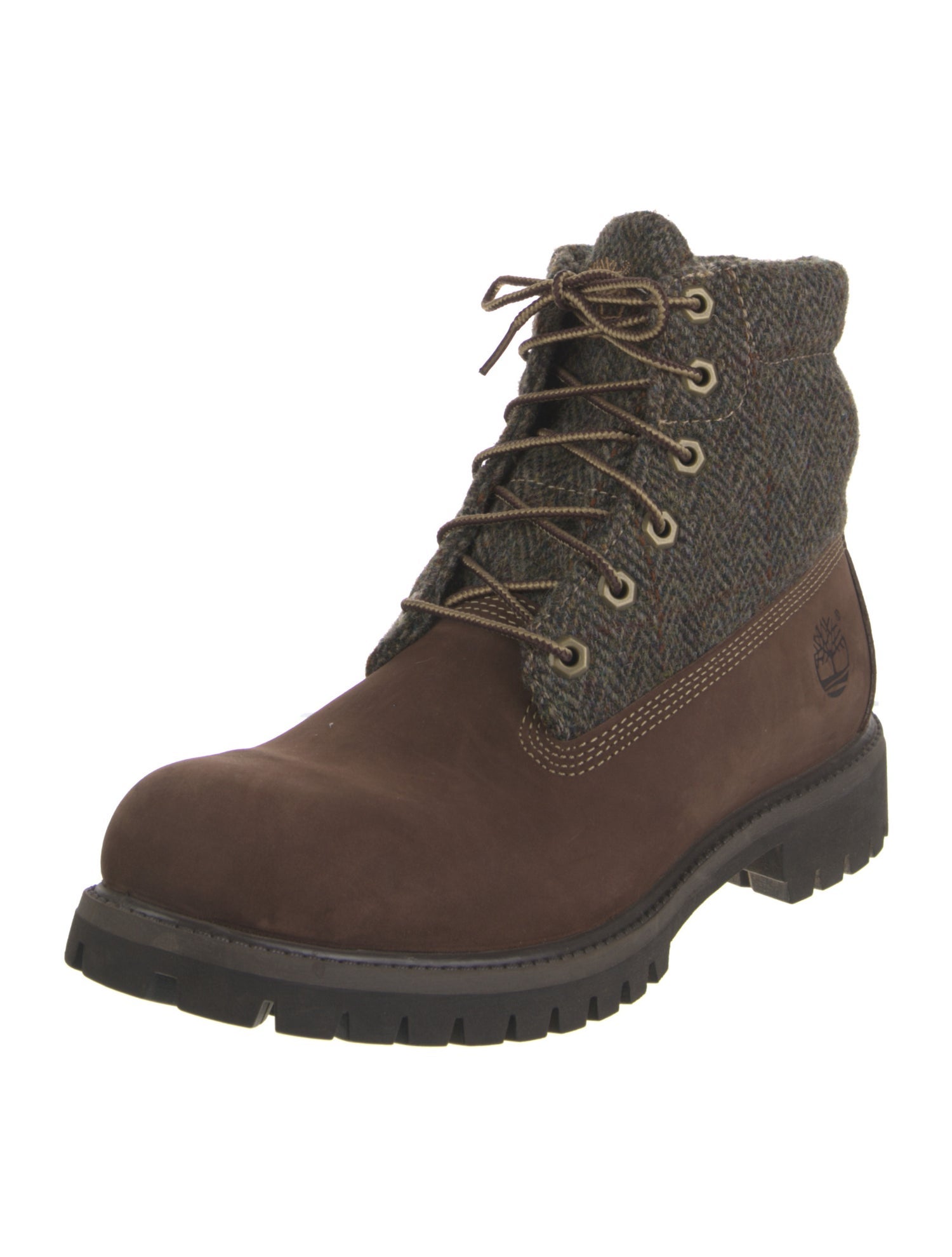 Timberland Nubuck Lace-Up Boots