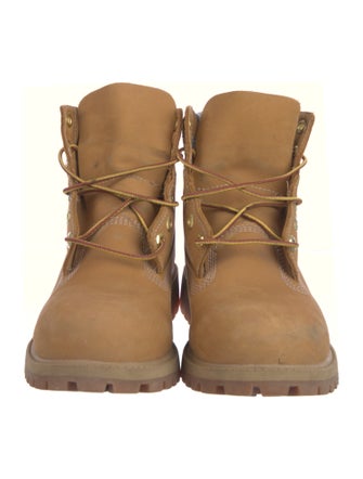 Timberland Suede Printed Lace-Up Boots