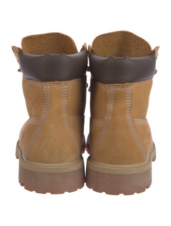 Timberland Suede Printed Lace-Up Boots