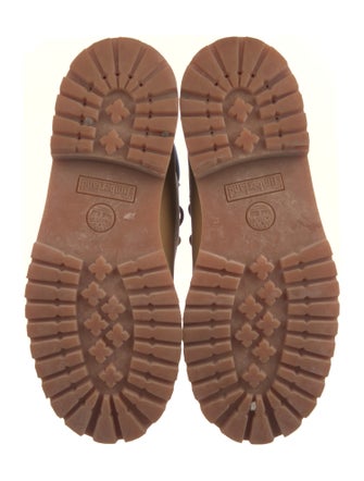 Timberland Suede Printed Lace-Up Boots