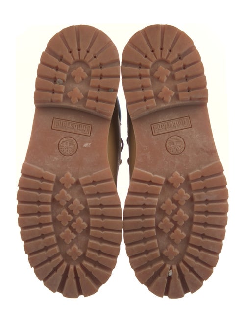 Timberland Suede Printed Lace-Up Boots