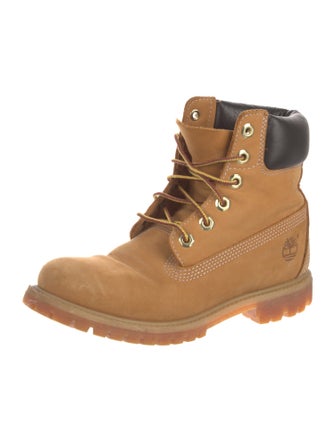 Timberland Suede Combat Boots
