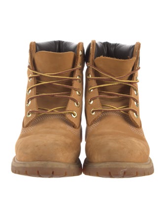 Timberland Suede Combat Boots