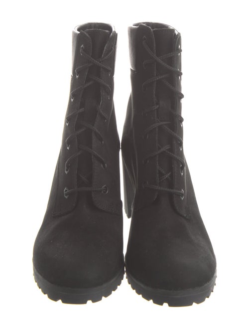 Timberland Suede Combat Boots