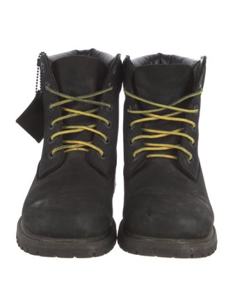 Timberland Suede Combat Boots