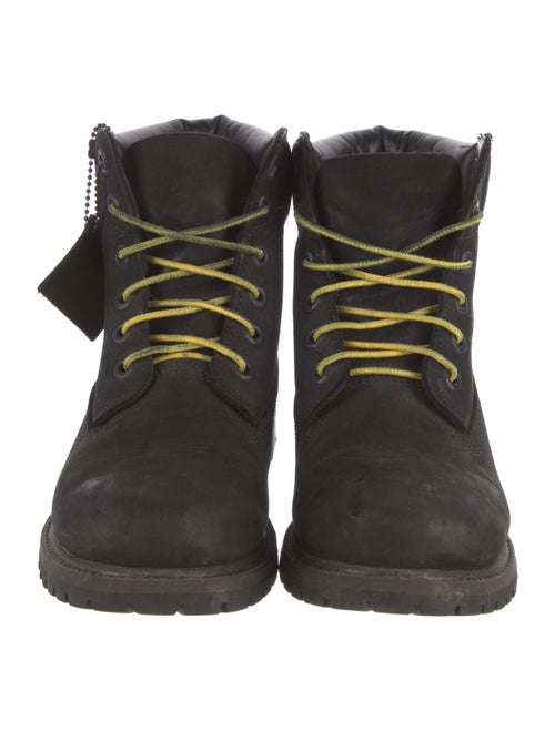 Timberland Suede Combat Boots