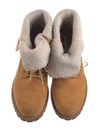 Timberland Suede Lace-Up Boots