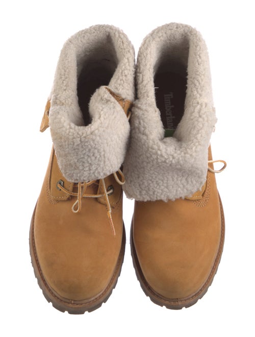 Timberland Suede Lace-Up Boots