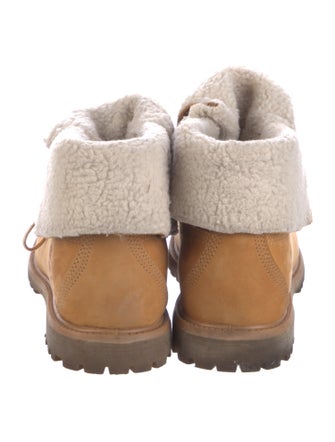 Timberland Suede Lace-Up Boots