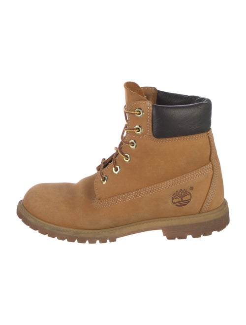 Timberland Suede Combat Boots