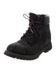 Timberland Suede Combat Boots