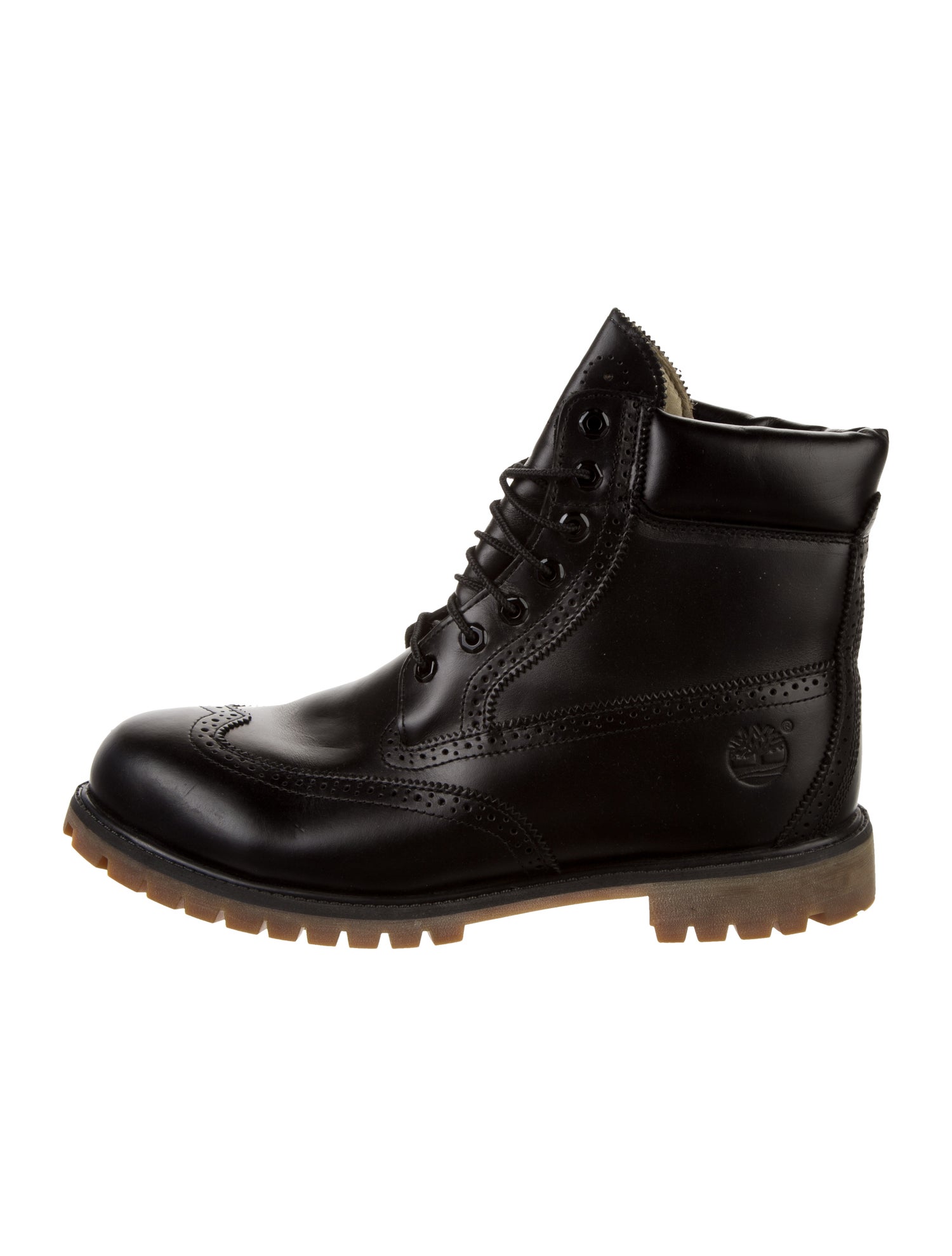 Timberland Leather Combat Boots