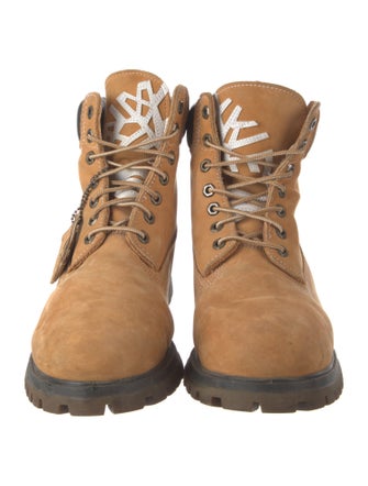 Timberland Suede Lace-Up Boots