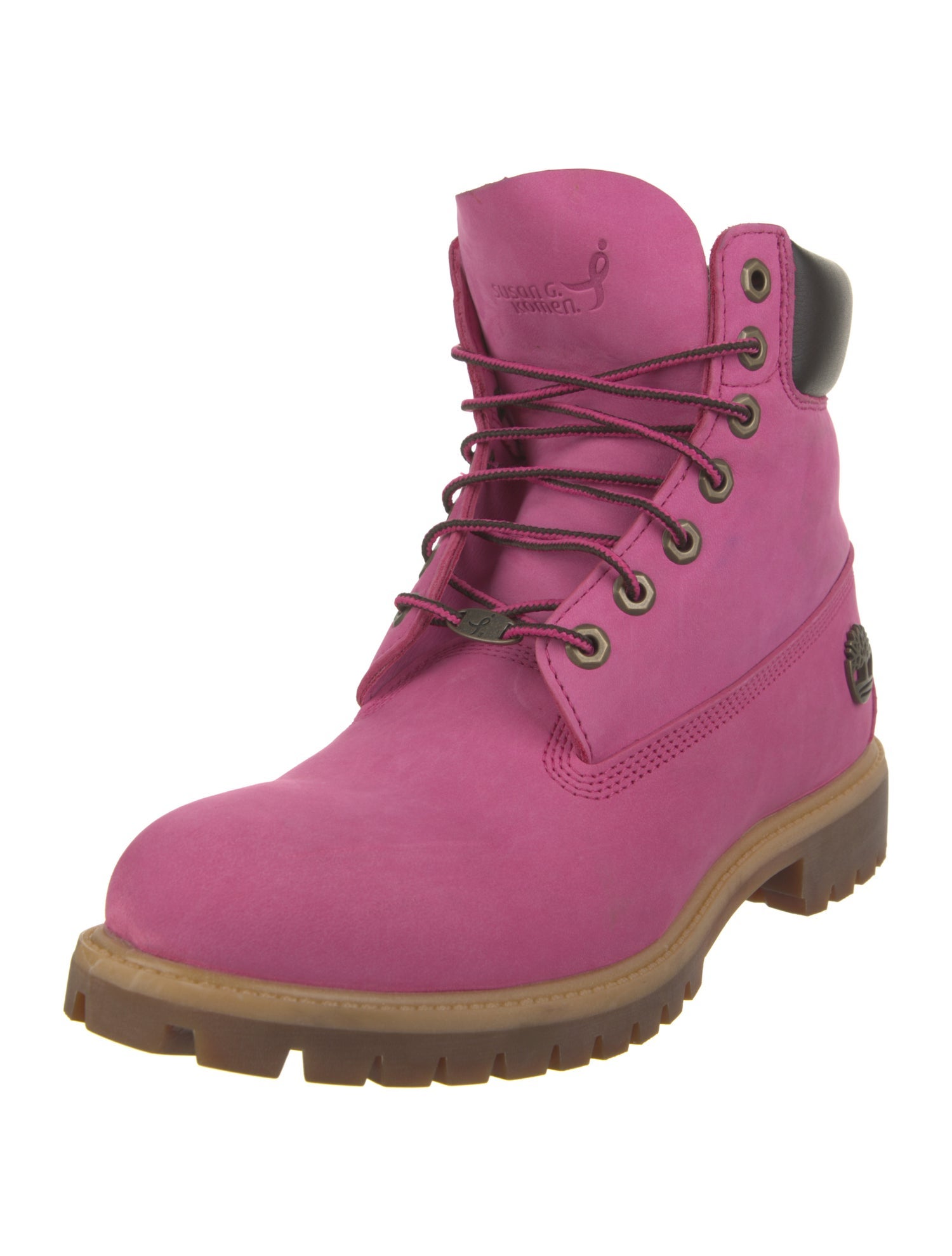 Timberland Suede Lace-Up Boots