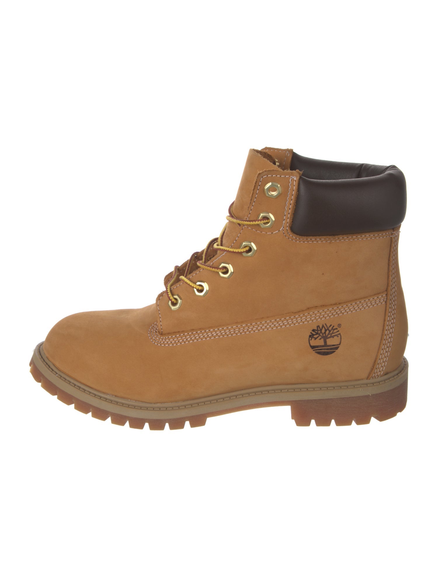 Timberland Nubuck Leather Trim Embellishment Hiking Boots