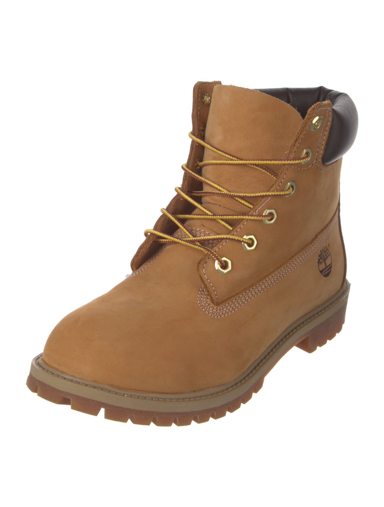 Timberland Nubuck Leather Trim Embellishment Hiking Boots