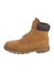 Timberland Nubuck Colorblock Pattern Combat Boots